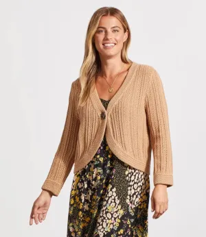 Bolero Cardigan in Dune