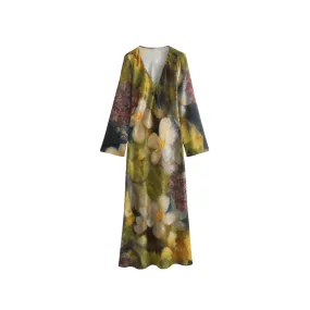 Pre Order:  Midi Floral Print Dress